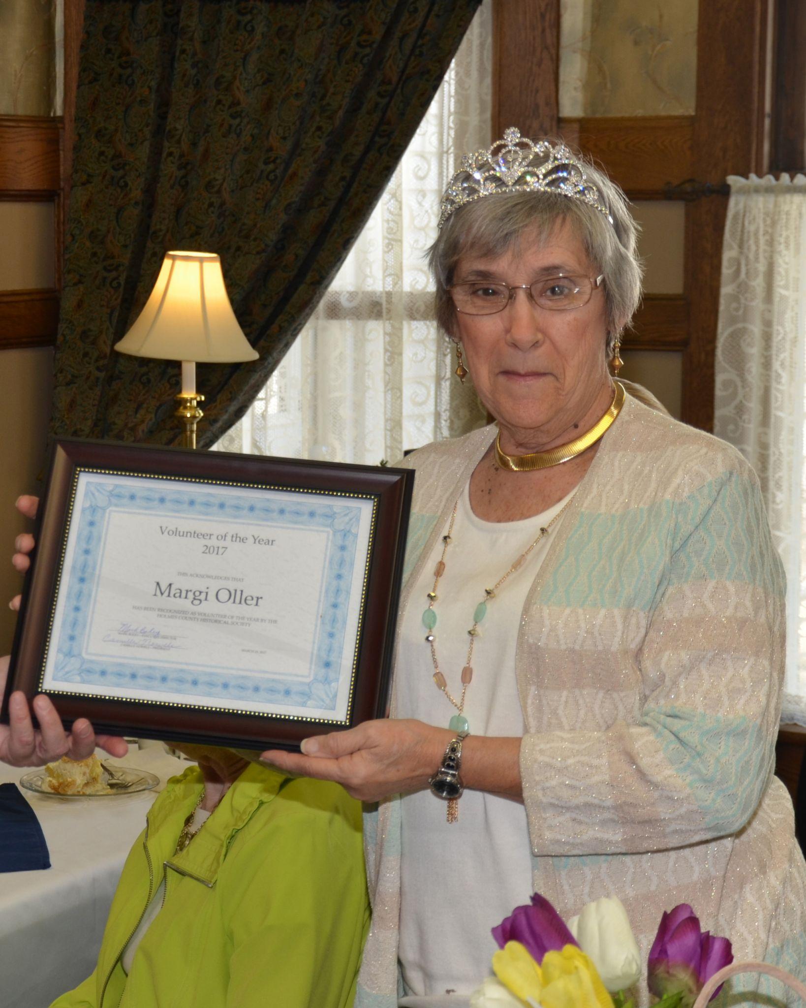 2017 VOLUNTEER OF THE YEAR