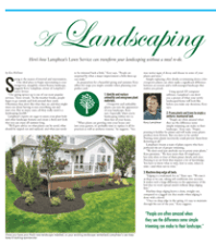 A Landscaping Facelift