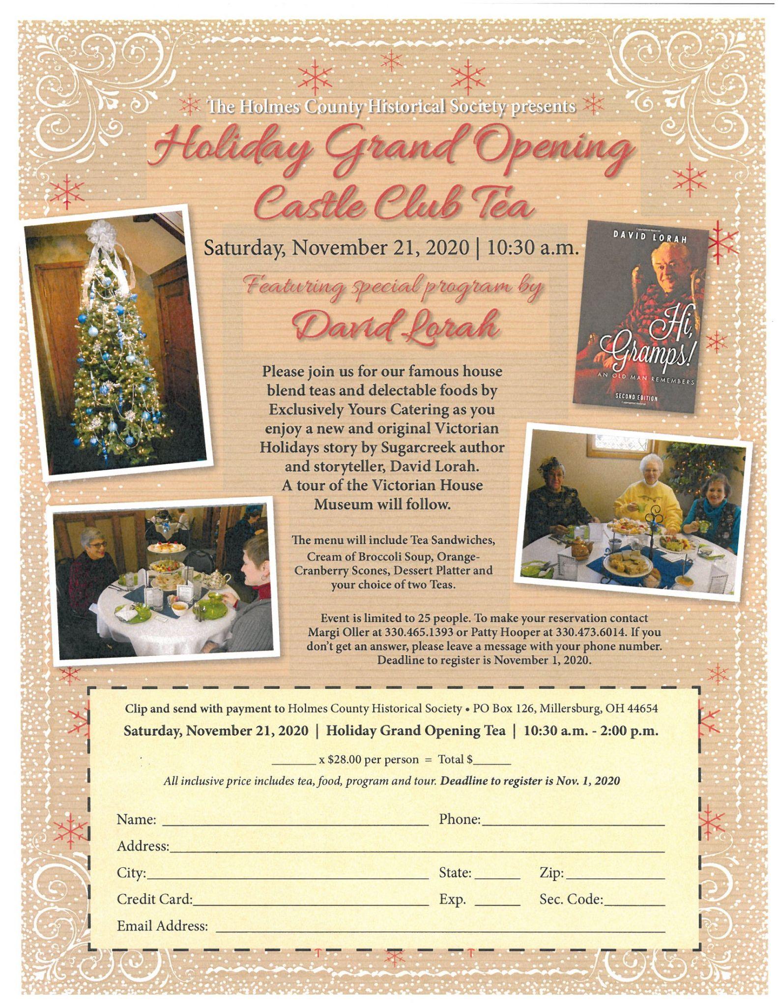 HOLIDAY TEA