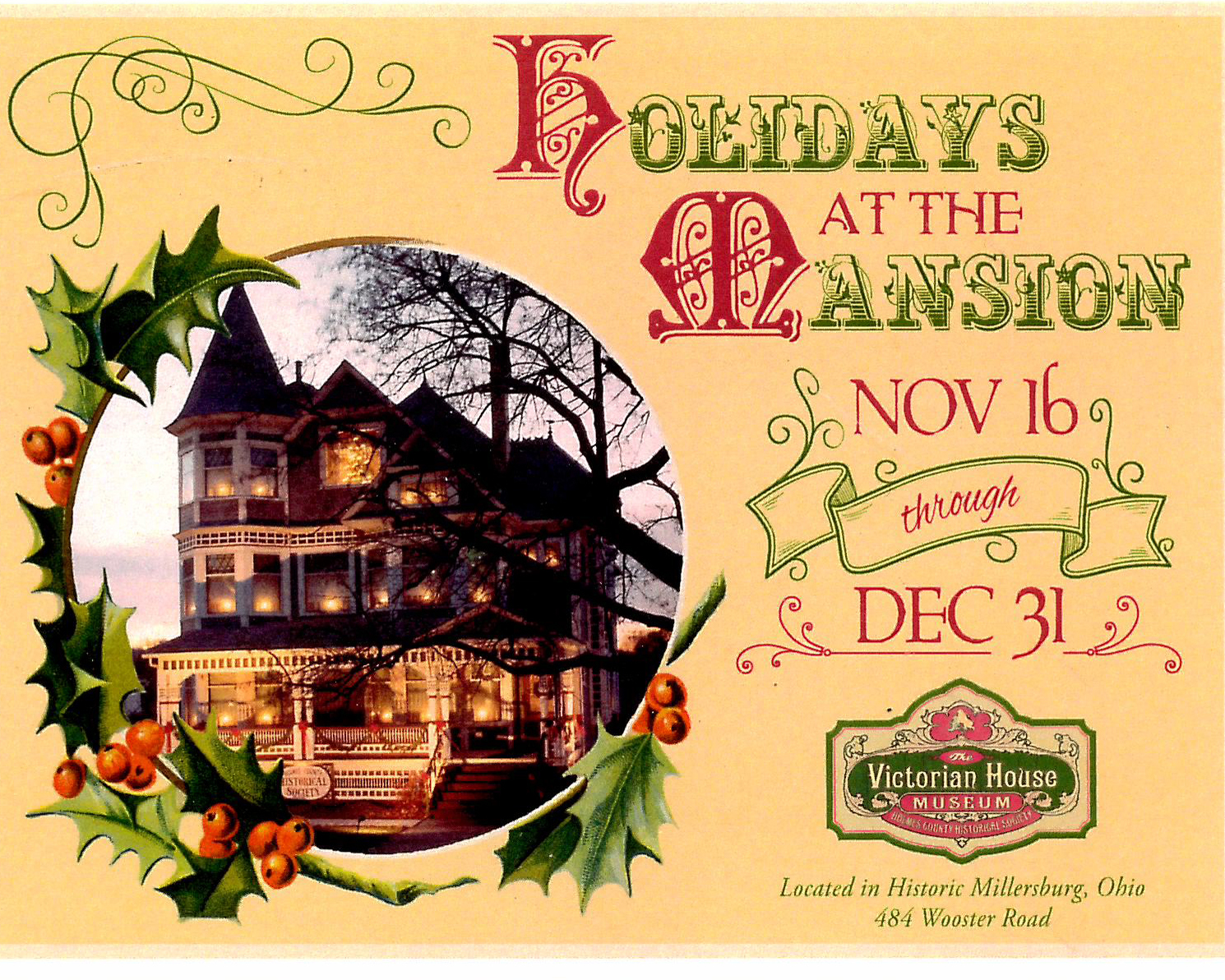 HOLIDAYS AT THE MANSION 2019