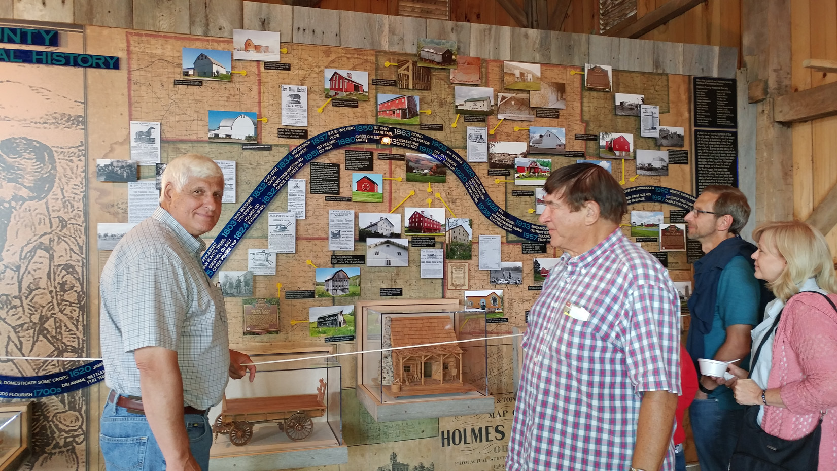 Rep. Bob Gibbs Visits New Ag History Display