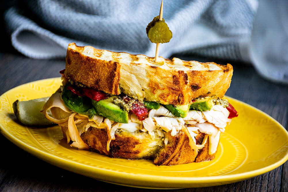 Avocado Turkey Melt | The Starving Chef Blog