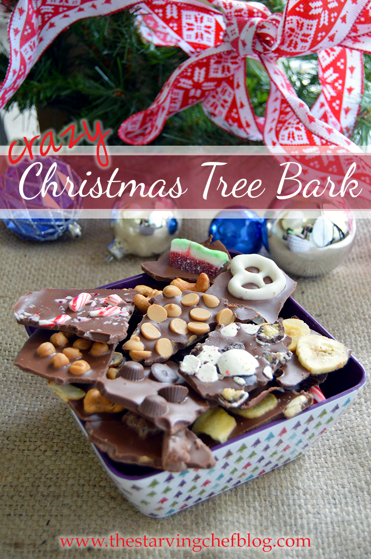 Crazy Christmas Tree Bark | The Starving Chef