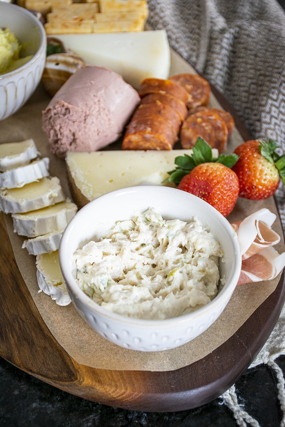 tuna salad charcuterie