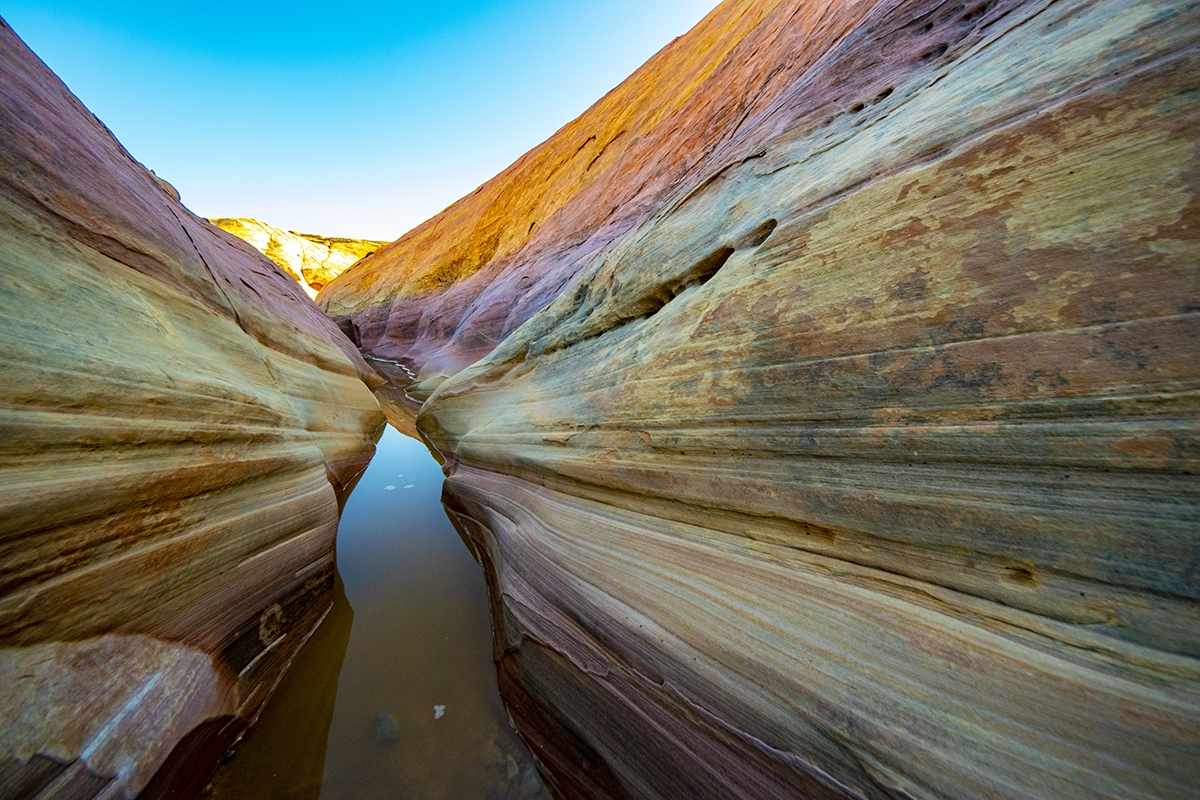 pastel canyons valley of fire