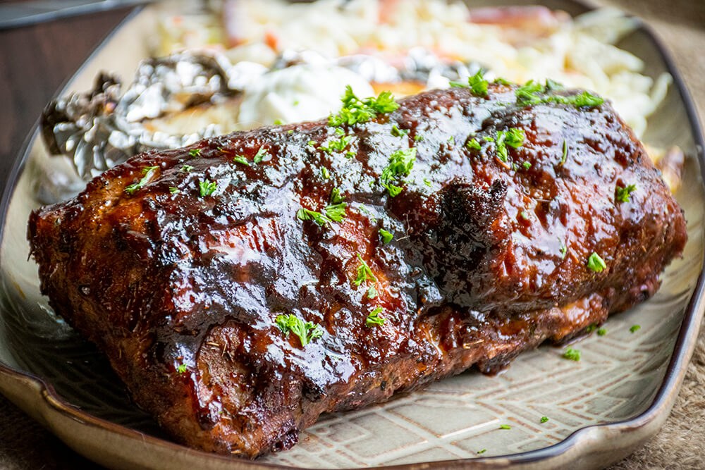 Sous Vide & Grill Finished BBQ Ribs | The Starving Chef