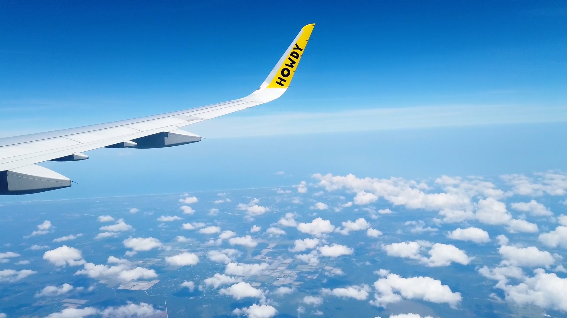 plane ride photo