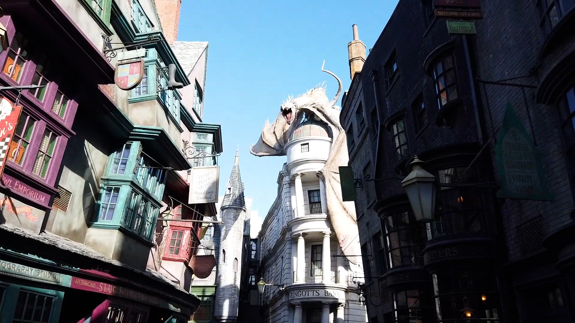 diagon alley dragon