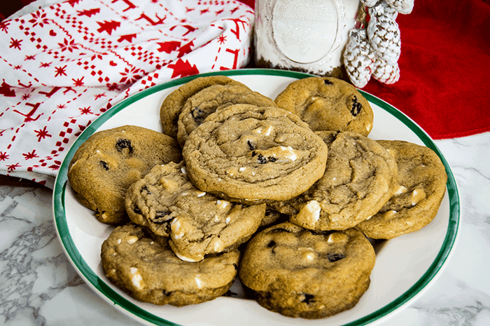 White Chocolate Cranberry Mason Jar Cookies