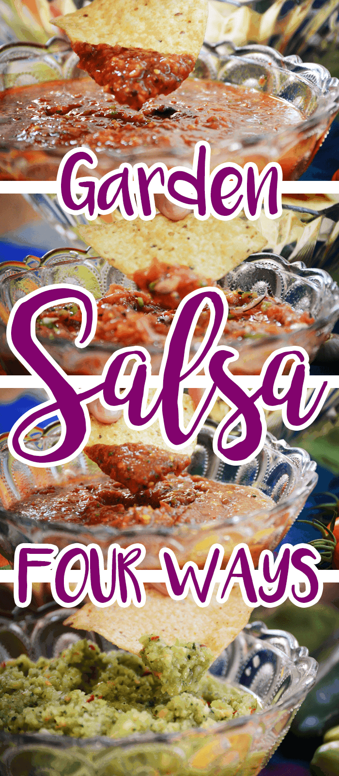 Garden Salsa Four Ways