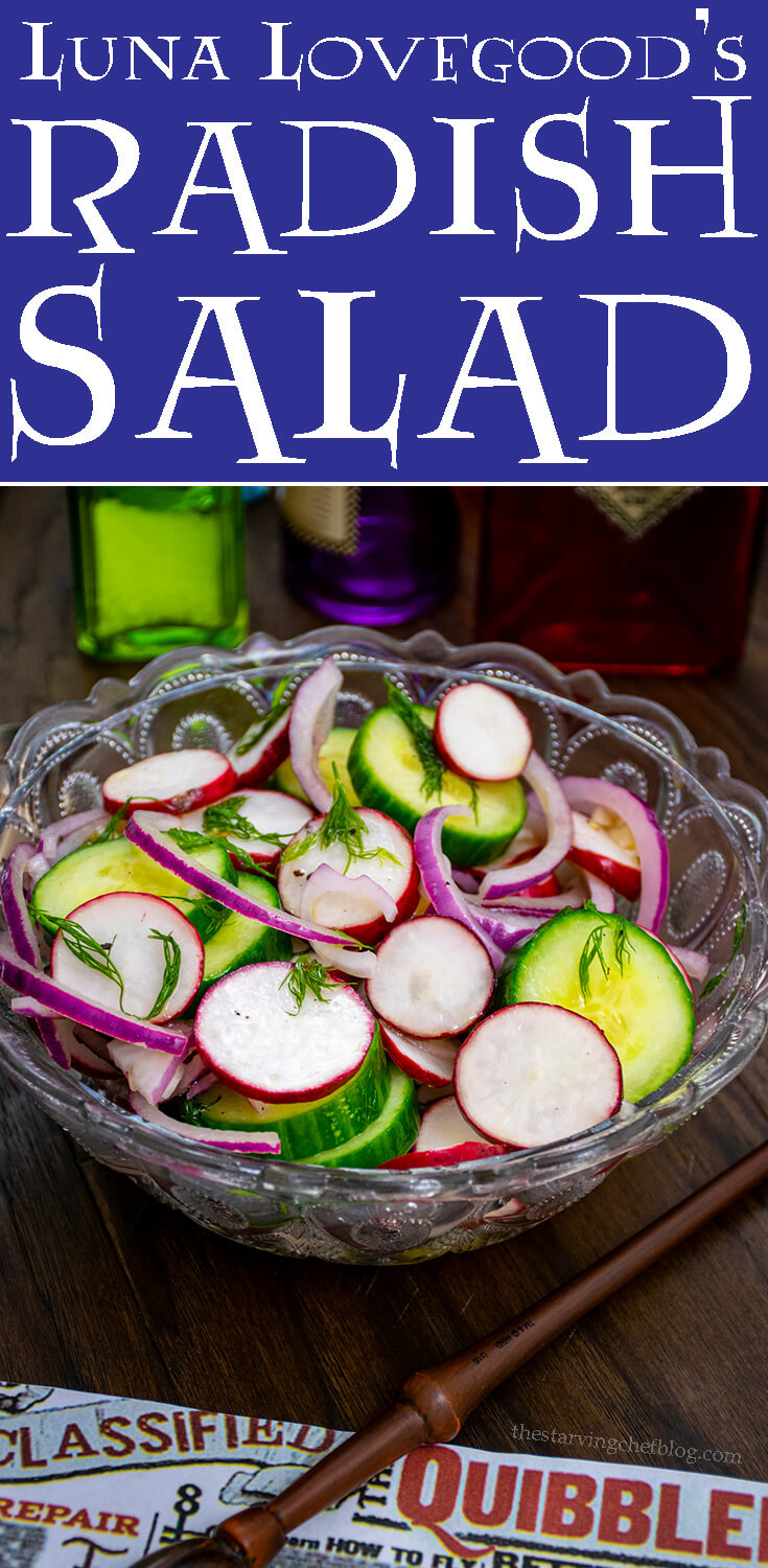 Luna Lovegood's Radish Salad | Harry Potter Magical Recipes