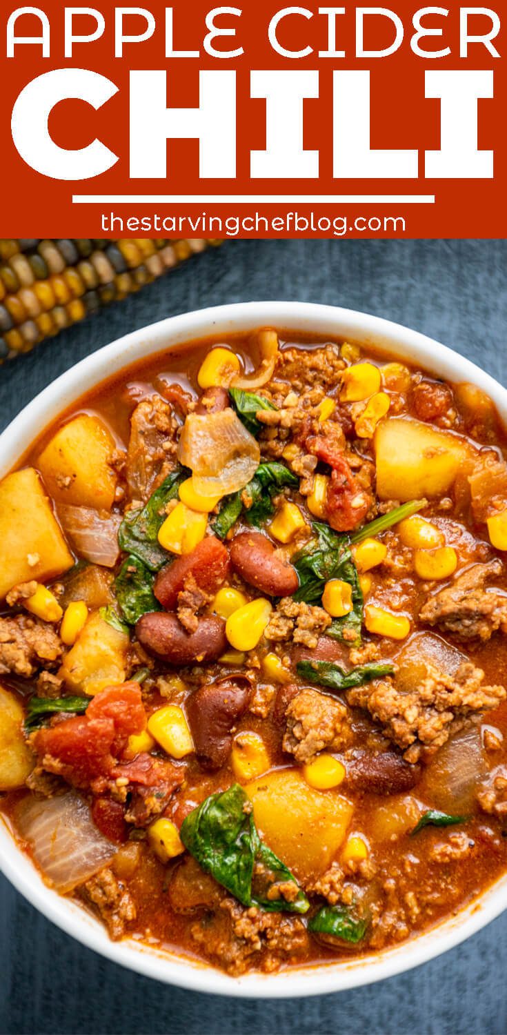 Apple Cider Chili